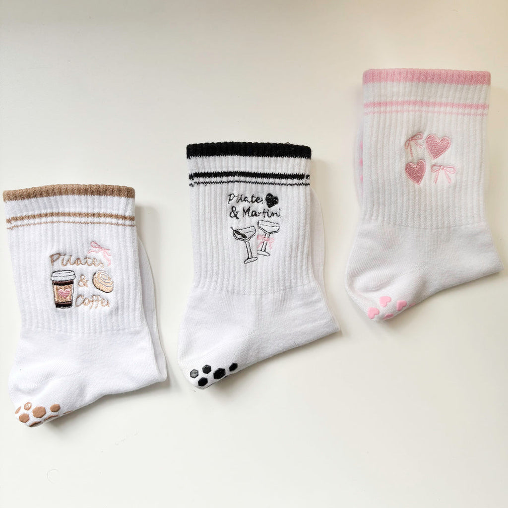 Pilates Grip Socks Pack