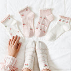 Cherry Ankle Socks Pack