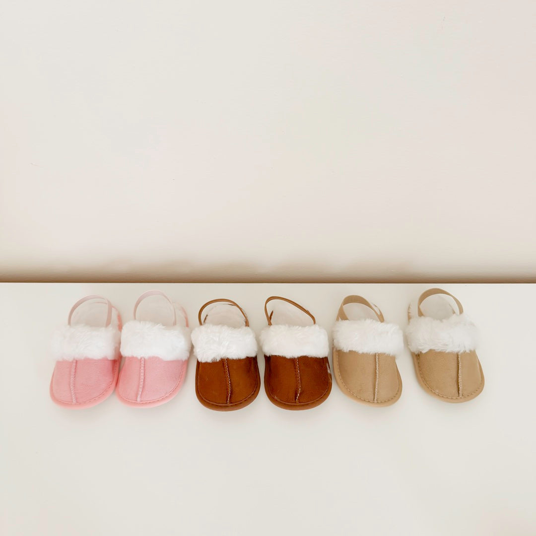 Plush Baby Slippers