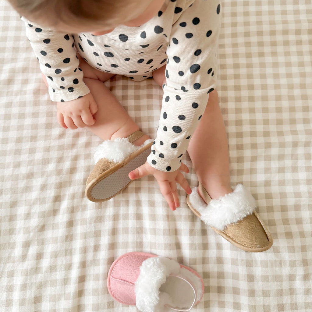 Plush Baby Slippers