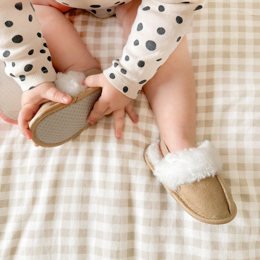 Plush Baby Slippers
