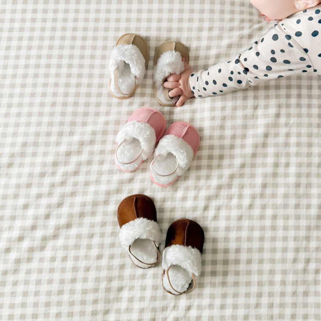 Plush Baby Slippers