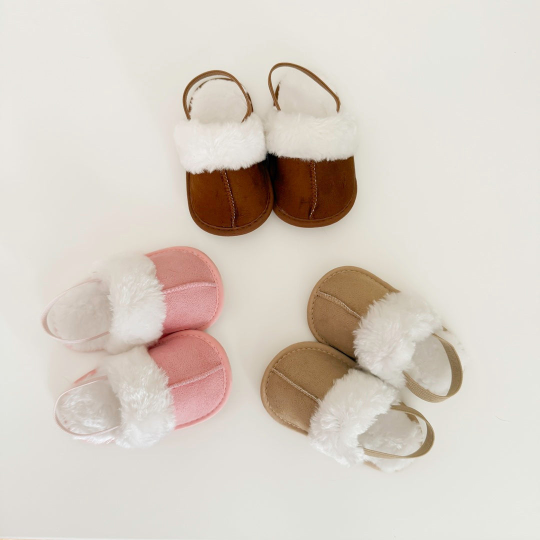 Plush Baby Slippers