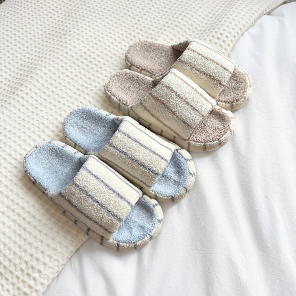 Aria Striped House Slippers