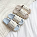 Aria Striped House Slippers