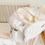Multi-Pocket Diaper Shoulder Bag