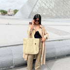 Mia Woven Tote Bag