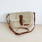 Julia Straw Crossbody Bag