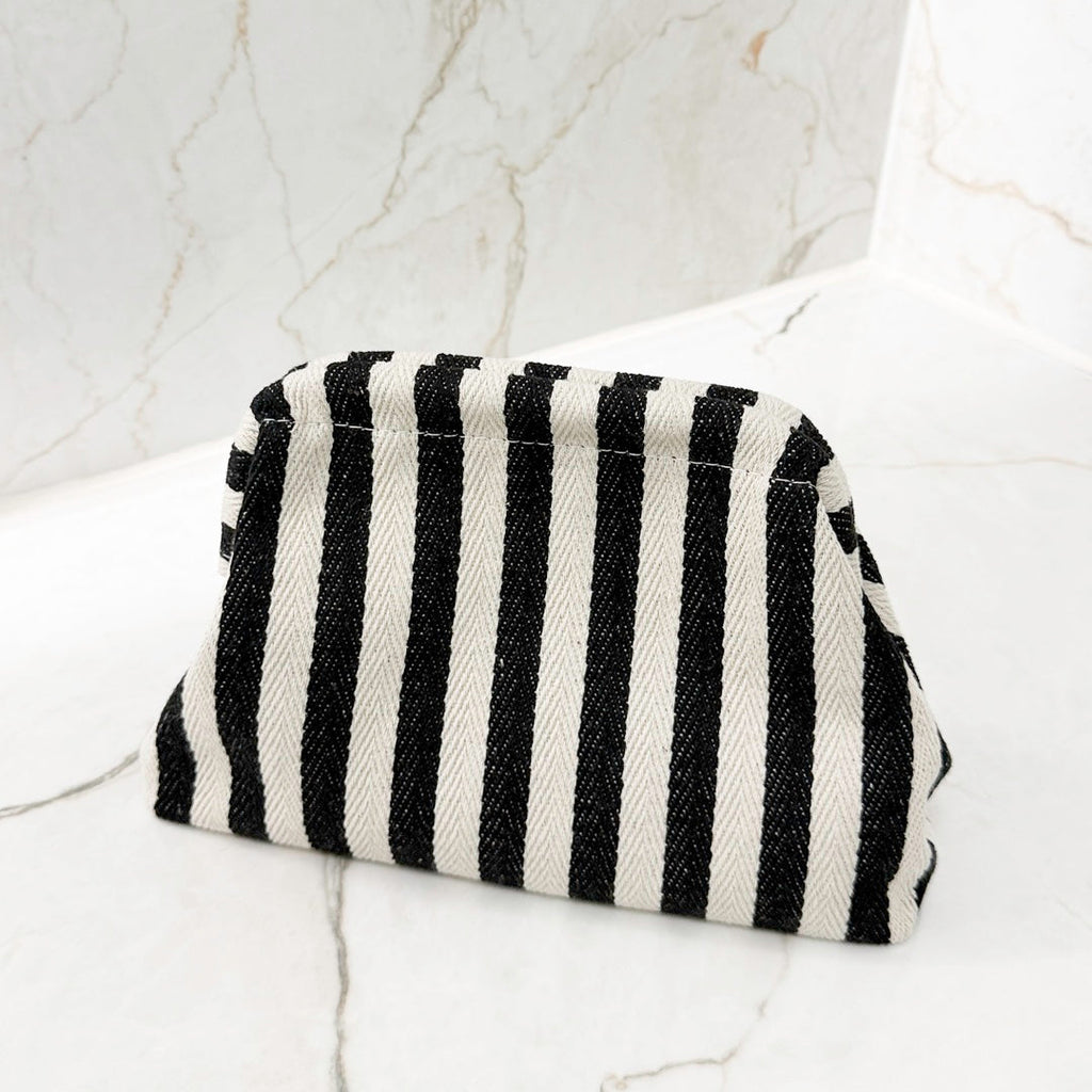 Julie Classic Striped Handbag