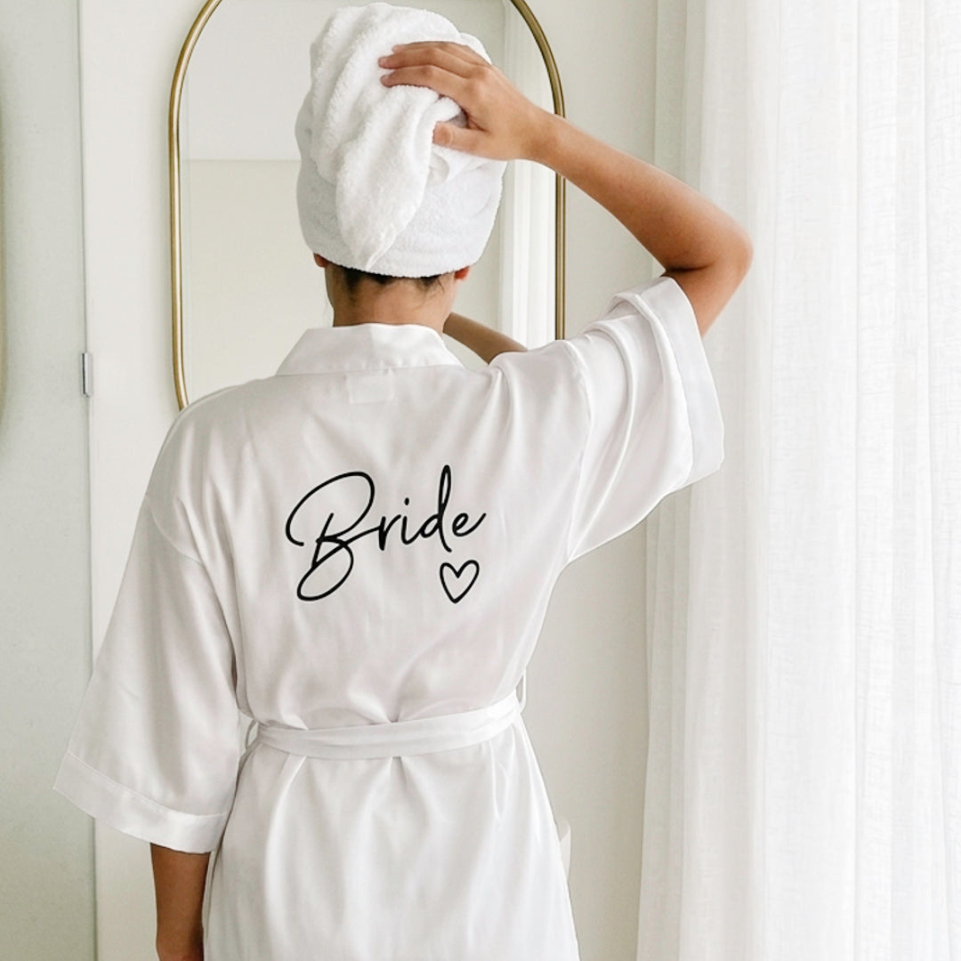 Bridal Party Satin Robe