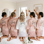 Bridal Party Satin Robe