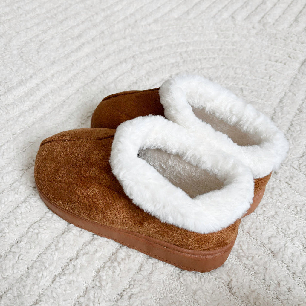 Bella Plush-Lined Boot Slippers