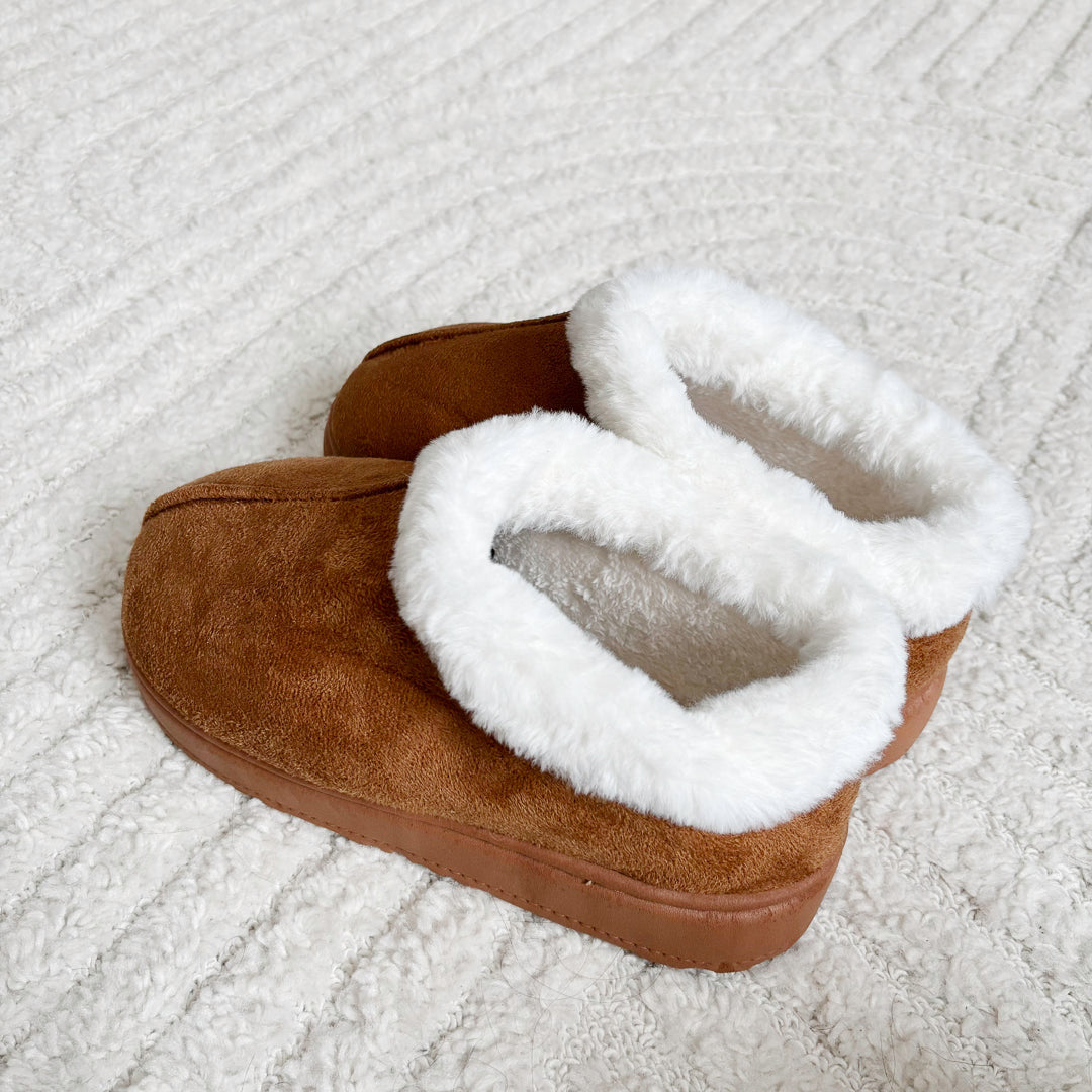 Bella Plush-Lined Boot Slippers