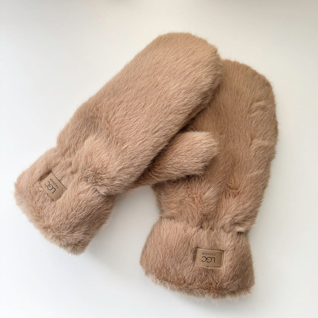 SleekerLife Plush Mittens
