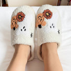 Pumpkin Boo Slippers