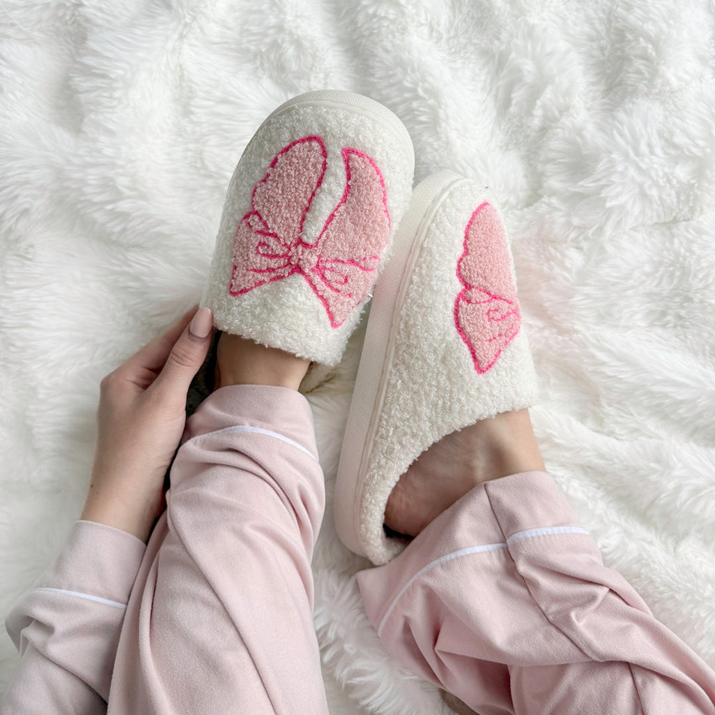Classic Bow Slippers