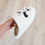 Happy Cat Plush Slippers
