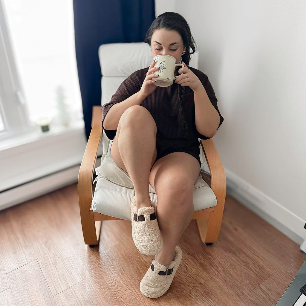 Sofia Plush Mule Slippers