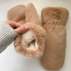 SleekerLife Plush Mittens