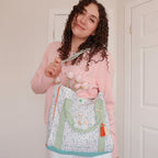 Luna Floral Tote Bag