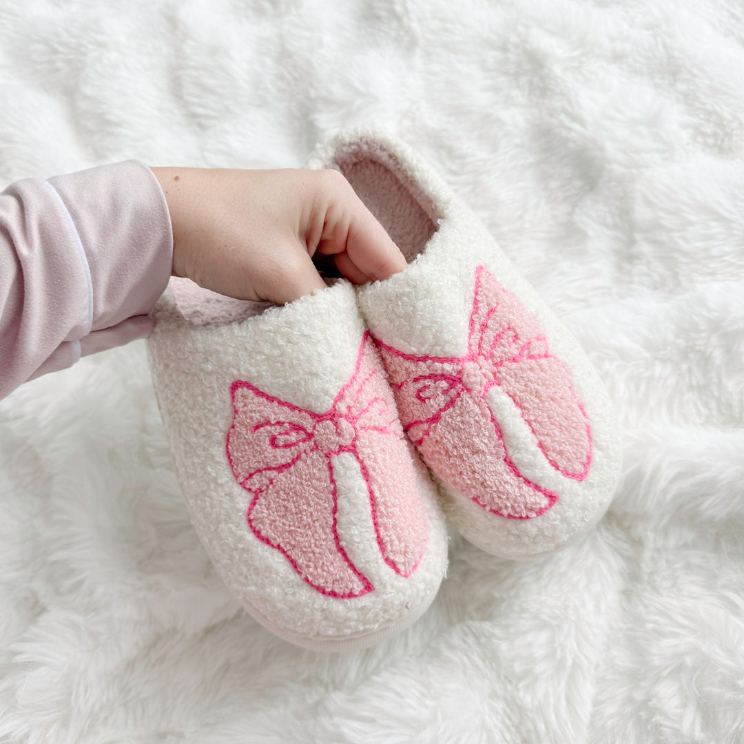 Classic Bow Slippers