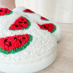 Watermelon Plush Slippers