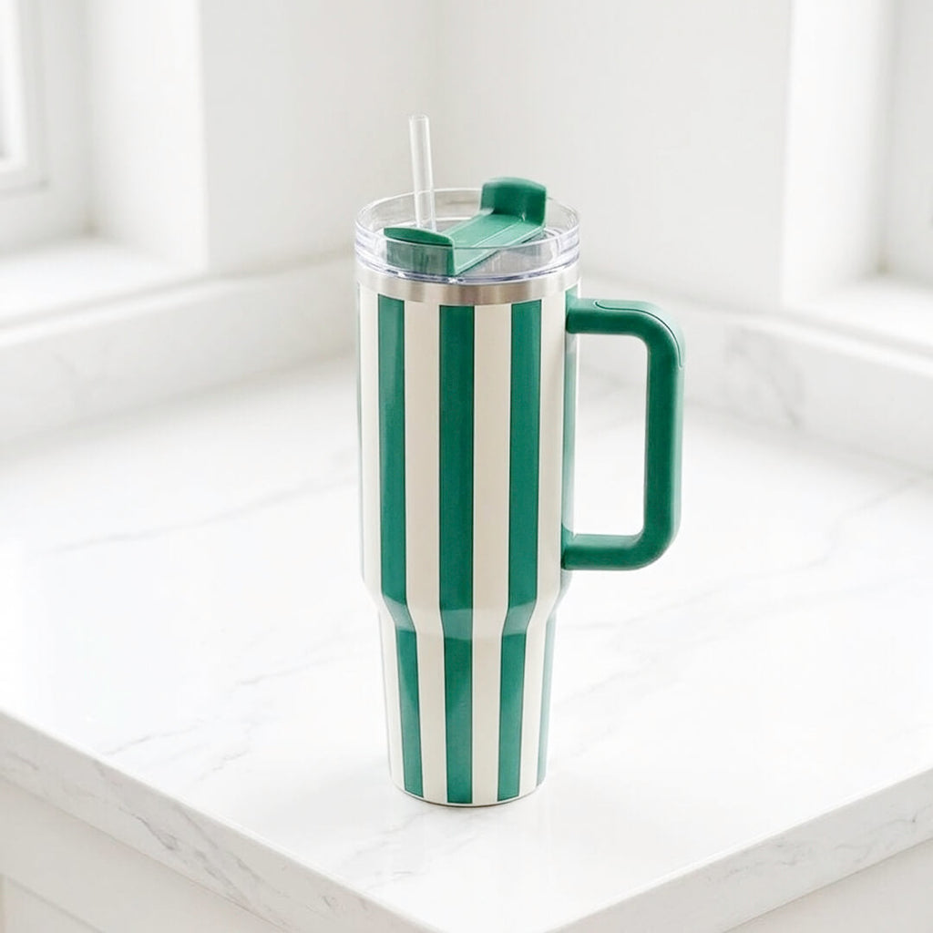 Classic Stripe Insulated Tumbler