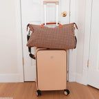 Houndstooth Duffle Travel Bag