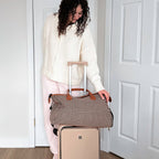 Houndstooth Duffle Travel Bag