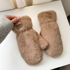 SleekerLife Plush Mittens