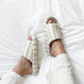 Aria Striped House Slippers