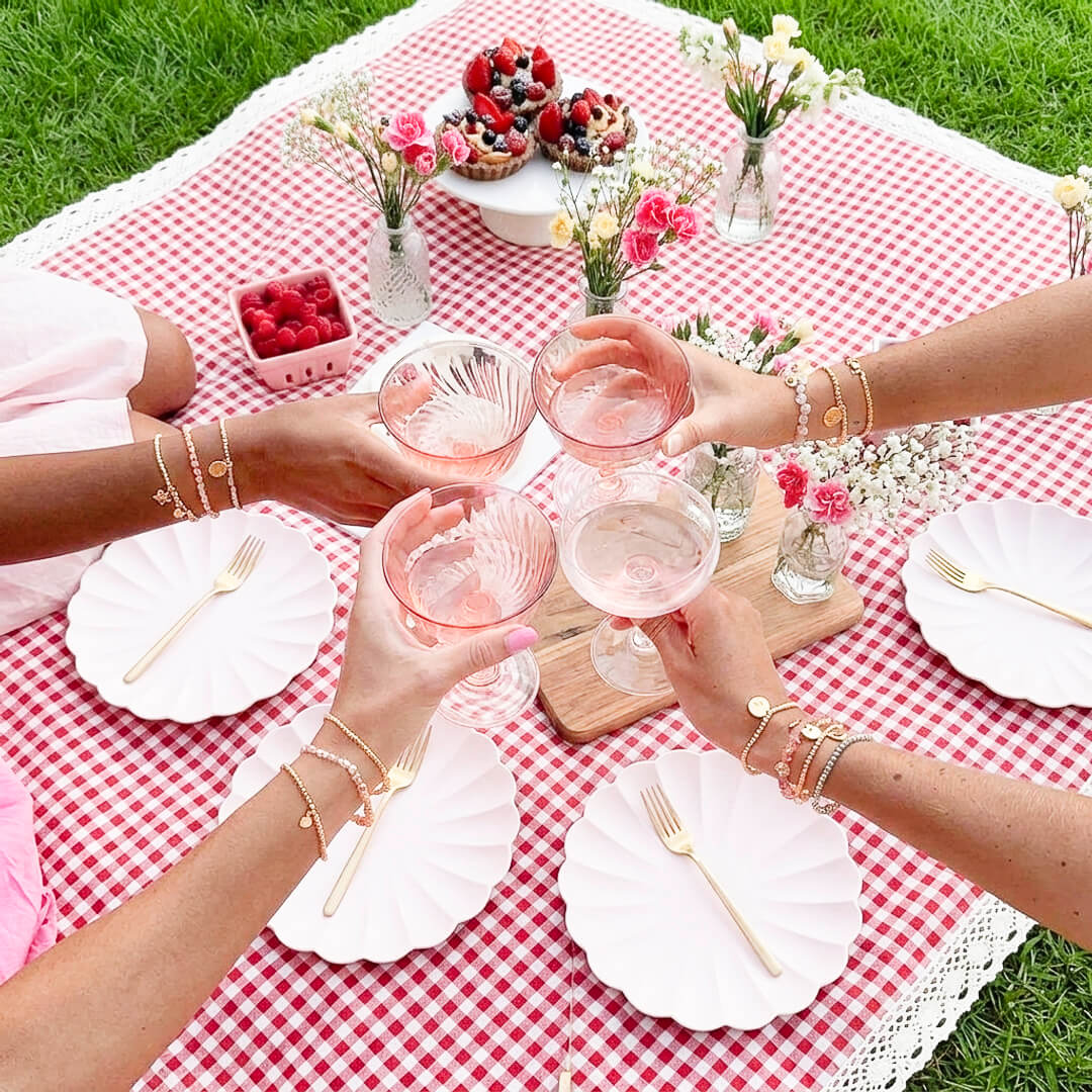 Classic Gingham Picnic Blanket