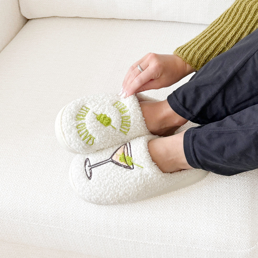 Dirty Martini Slippers