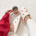 Mini Hearts Plush Slippers