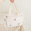 Multi-Pocket Diaper Shoulder Bag