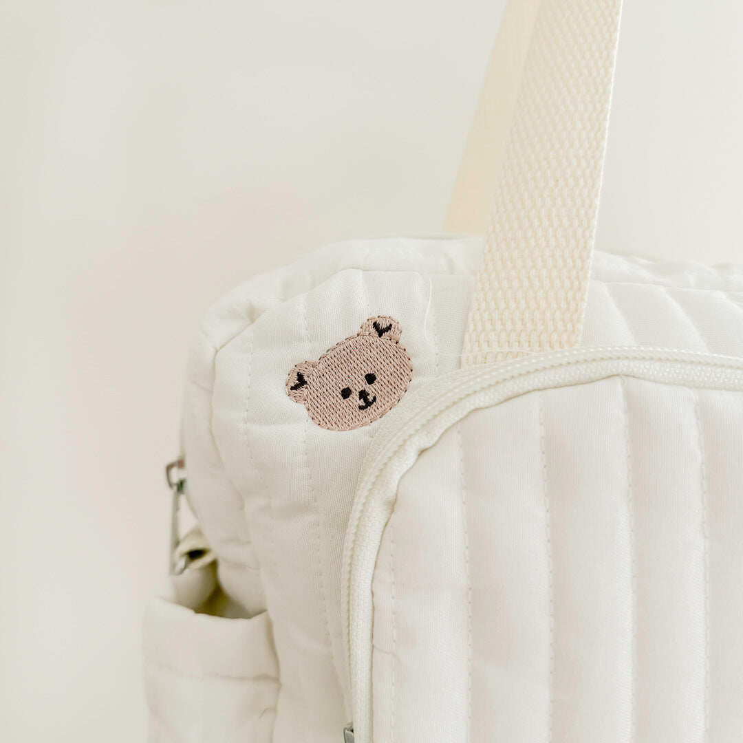 Multi-Pocket Diaper Shoulder Bag