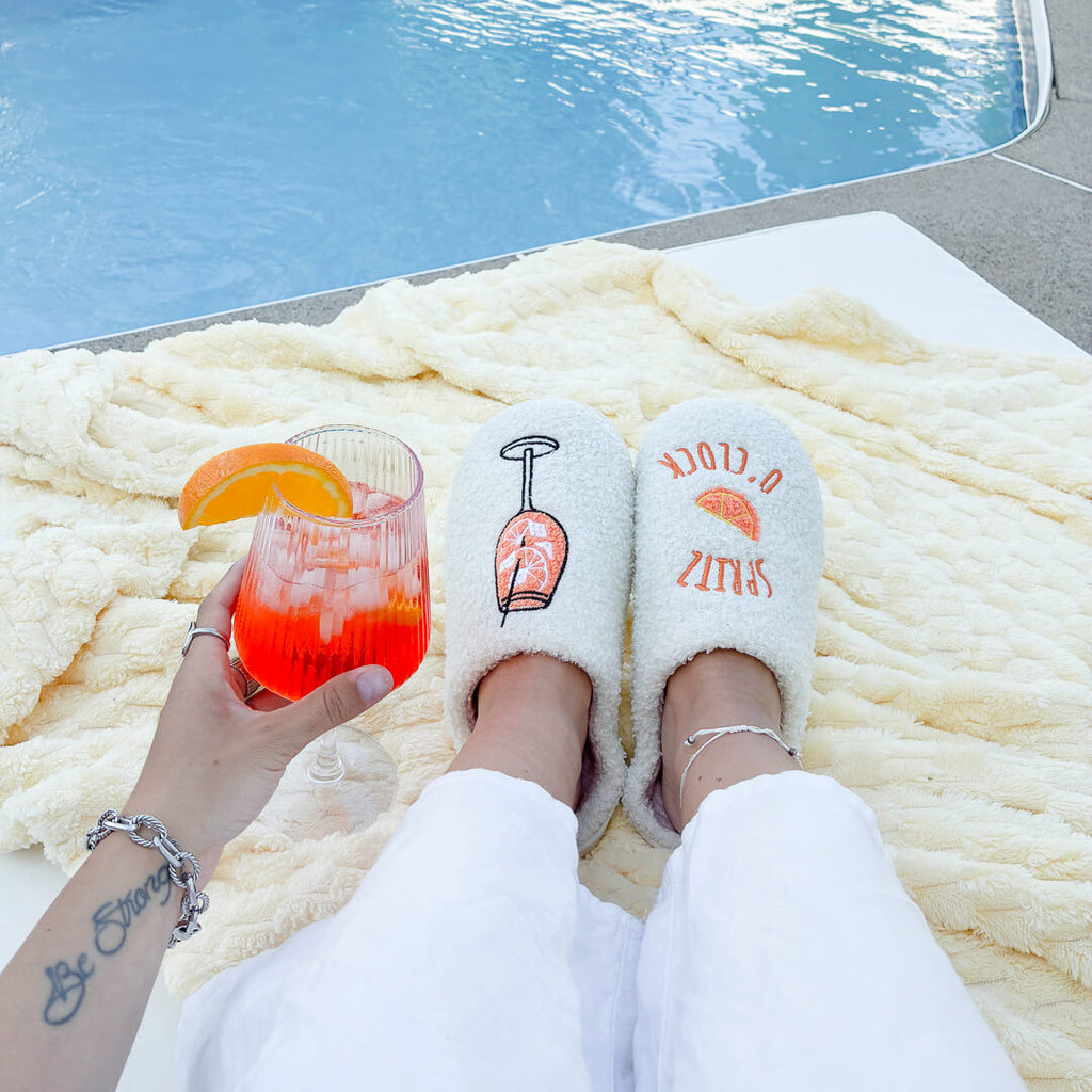 Spritz O'Clock Slippers