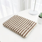 Striped Padded Laptop Sleeve