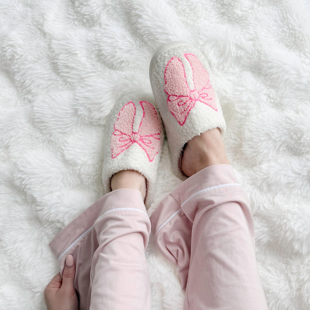 Classic Bow Slippers