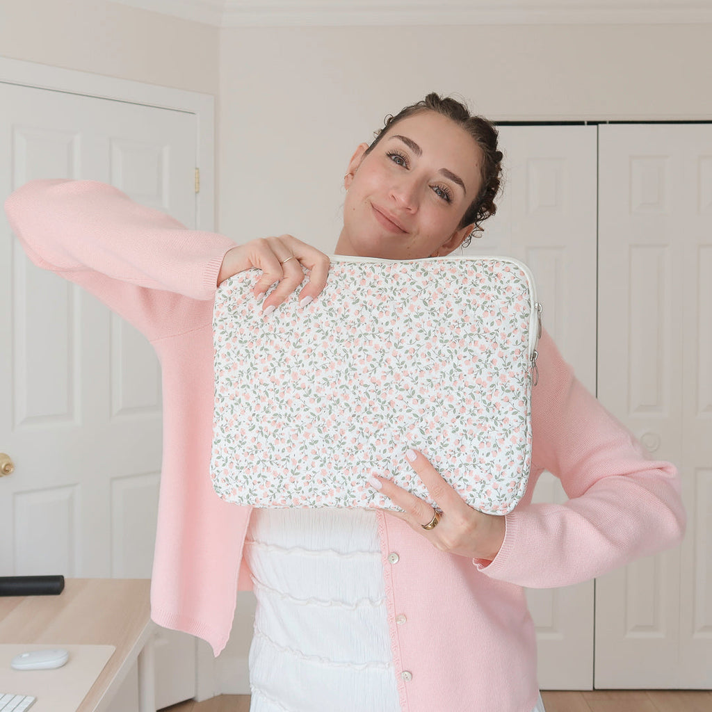 Floral Laptop Sleeve