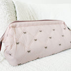 Celeste Bow Makeup Bag