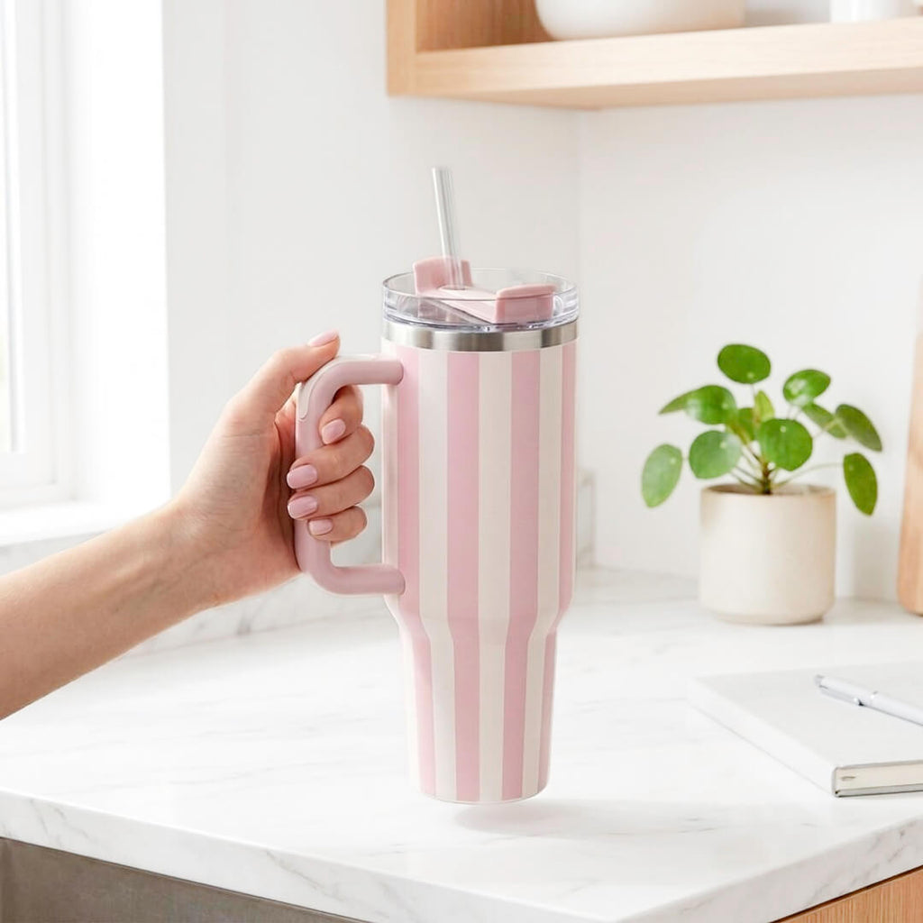 Classic Stripe Insulated Tumbler
