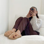 Happy Croissant Slippers