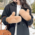 SleekerLife Plush Mittens