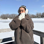 Cozy Teddy Fleece Mittens