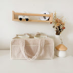Plush Diaper Caddy Organizer