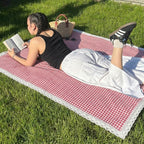 Classic Gingham Picnic Blanket