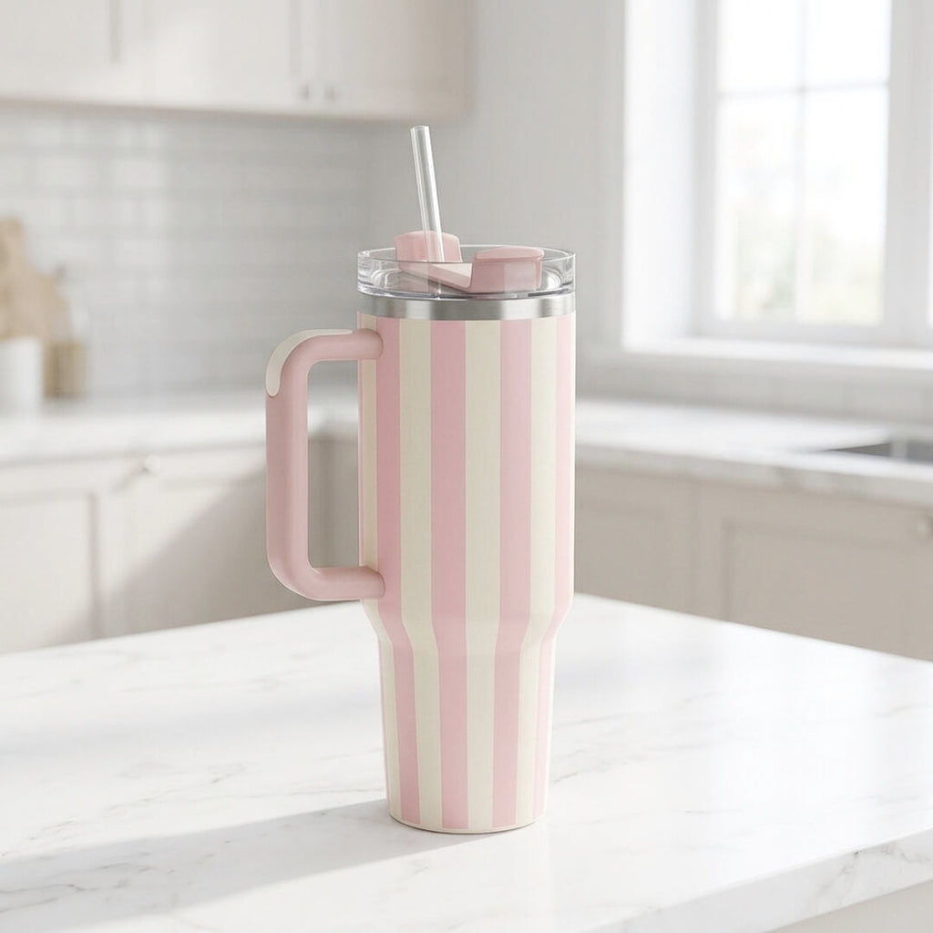 Classic Stripe Insulated Tumbler