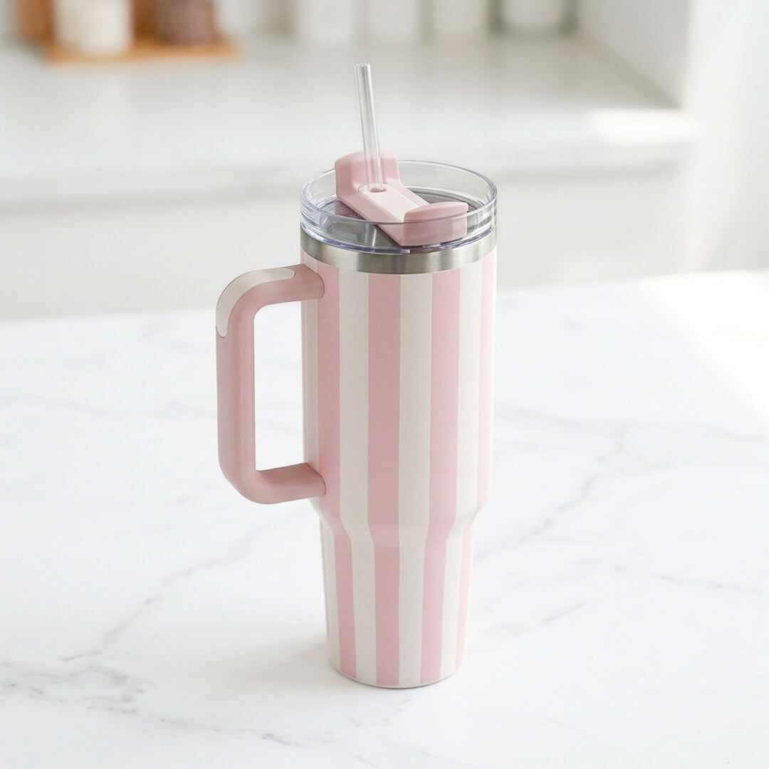 Classic Stripe Insulated Tumbler