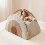 Rainbow Woven Diaper Caddy